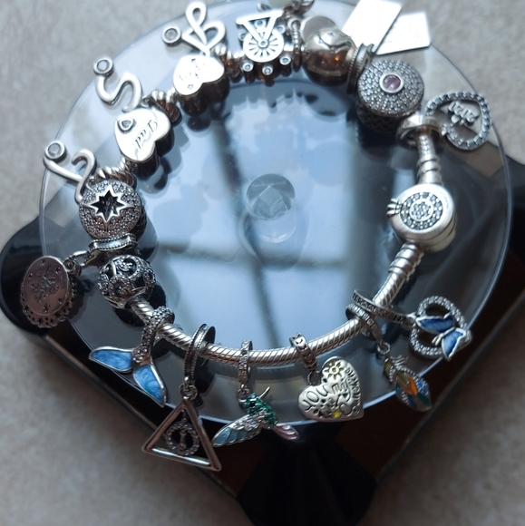 925 Silver Harry Potter Deathly Hallows Charm - Picture 10 of 10